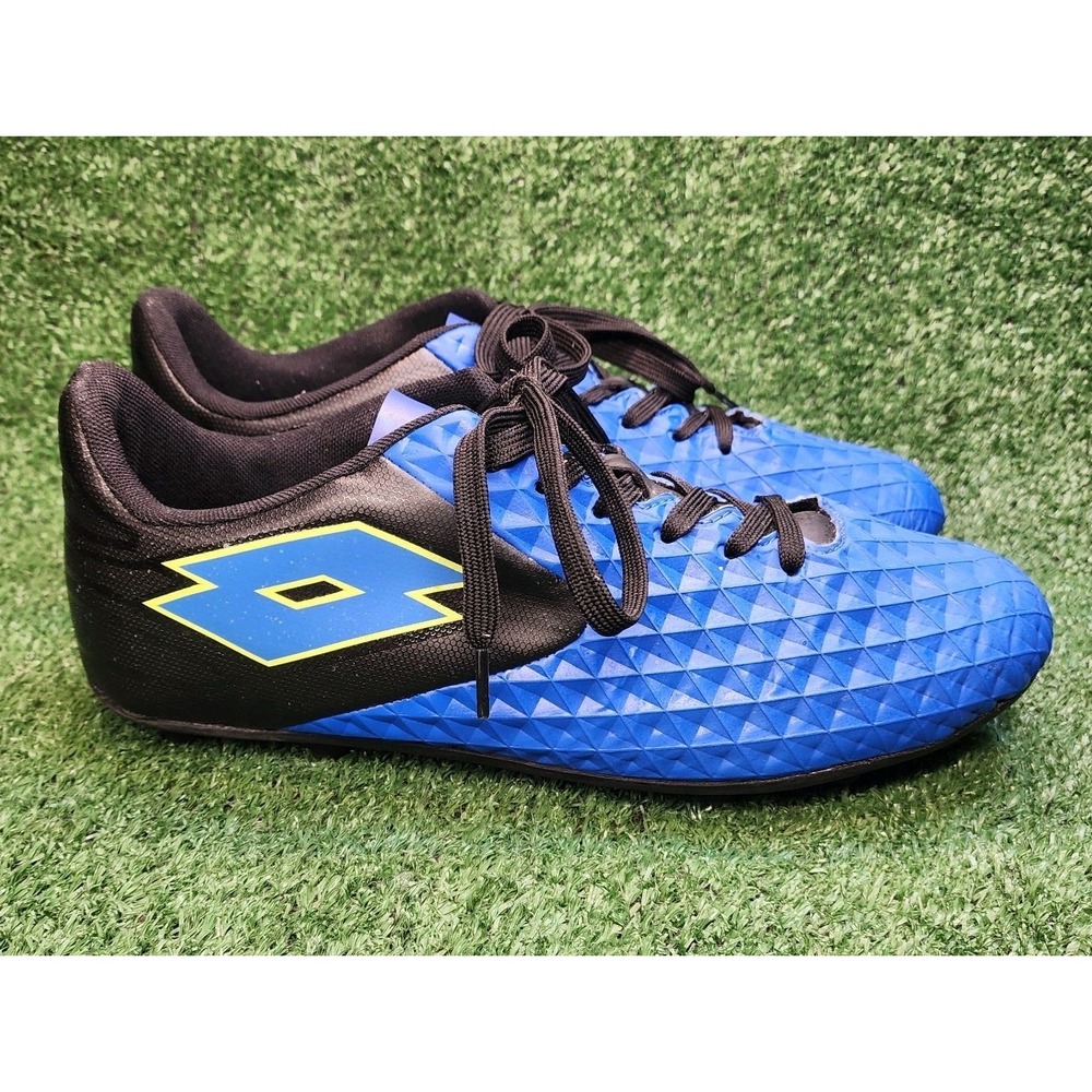 Mens Size 10 LOTTO Forza Elite II Soccer Cleats Futbol Shoes Blue Rubber